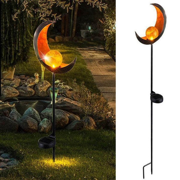 Light Metal LED Waterproof Outdoor Lights - Solar Flame