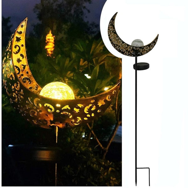 Light Metal LED Waterproof Outdoor Lights - Solar Flame