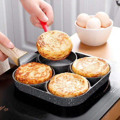 Four-hole Non-stick Frying Pan