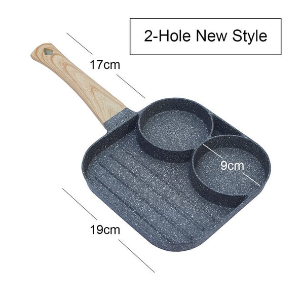 Four-hole Non-stick Frying Pan