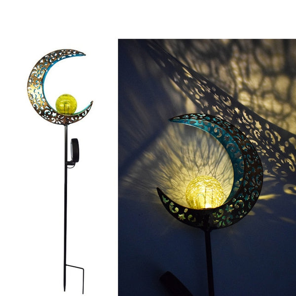 Light Metal LED Waterproof Outdoor Lights - Solar Flame